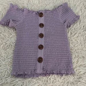 Off the shoulder medium length tops, bundle of 3.